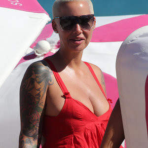 Amber Rose Nude Celebrity Picture sexy 038 