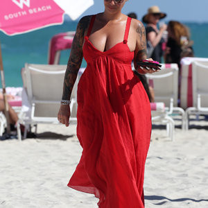 Amber Rose Real Celebrity Nude sexy 042 