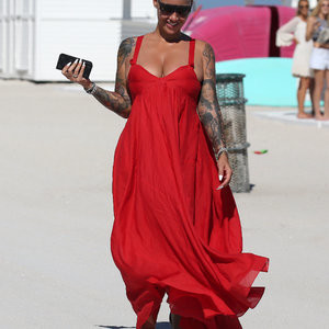 Amber Rose Naked celebrity picture sexy 052 