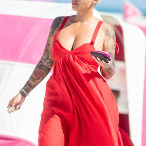 Amber Rose Naked celebrity picture sexy 062 