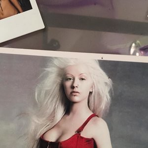 Christina Aguilera Celebrity Leaked Nude Photo sexy 006 