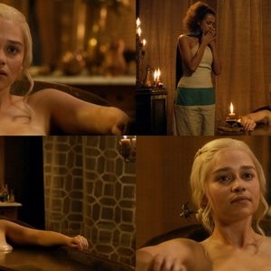 Emilia Clarke Naked celebrity picture sexy 003 