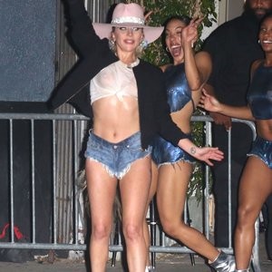 Lady Gaga See-Through Photos - Celeb Nudes