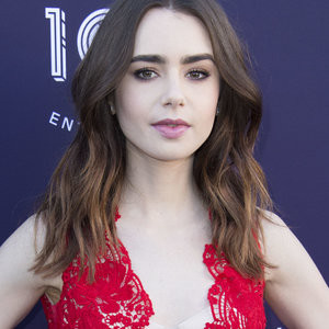 Lily Collins Celebrity Nude Pic sexy 007 
