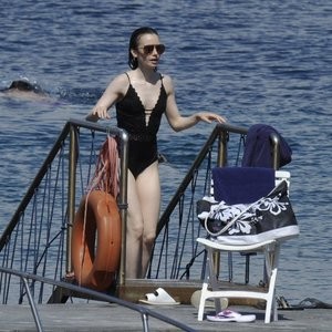 Lily Collins Free Nude Celeb sexy 036 