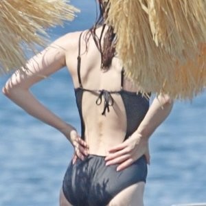 Lily Collins Celebs Naked sexy 015 