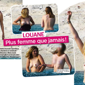 Louane Emera Topless Pics – Celeb Nudes
