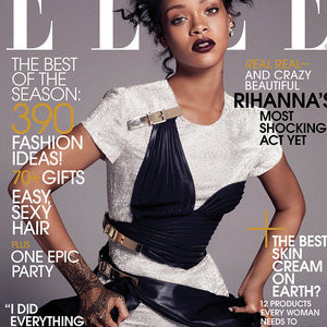Sexy pics of Rihanna for Elle - Celeb Nudes
